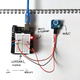 photograph of the love robot's capacitive-touch sensor.